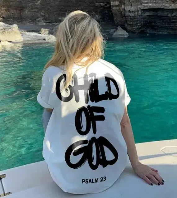 Child Of God Print T-shirt