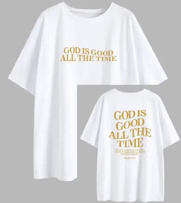 God Print Short-sleeve T-shirt