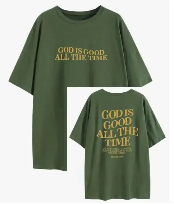 God Print Short-sleeve T-shirt